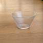 Glass Serving Bowl |  Fluted design