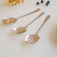 Set of 3 Serving Spoons for dry items | Luxury | Stainless Steel