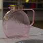 Borosilicate Glass Carafe Jug & Pitcher | 2 colors | Amber | Pink