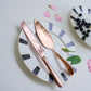 Cake Shovel and Knife Set - Gold, Silver & Rose Gold option