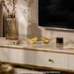 Luxury bird figurines for coffee table styling