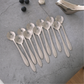 Luxury designer spoon set ideal for serving desserts, gelato, sorbet and ice cream