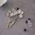 Chrysanthemum Tea Coffee Dessert Spoons | Set of 6 | Flower Silver