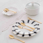Gold Spoon and Fork | Set  of 12 | Set of 24 | 304 Stainless Steel