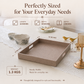 Tray with dimensions and weight