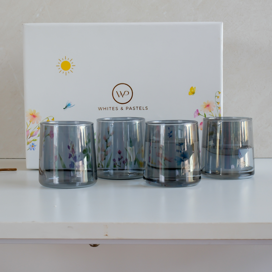 Set of 6 luxury glasses