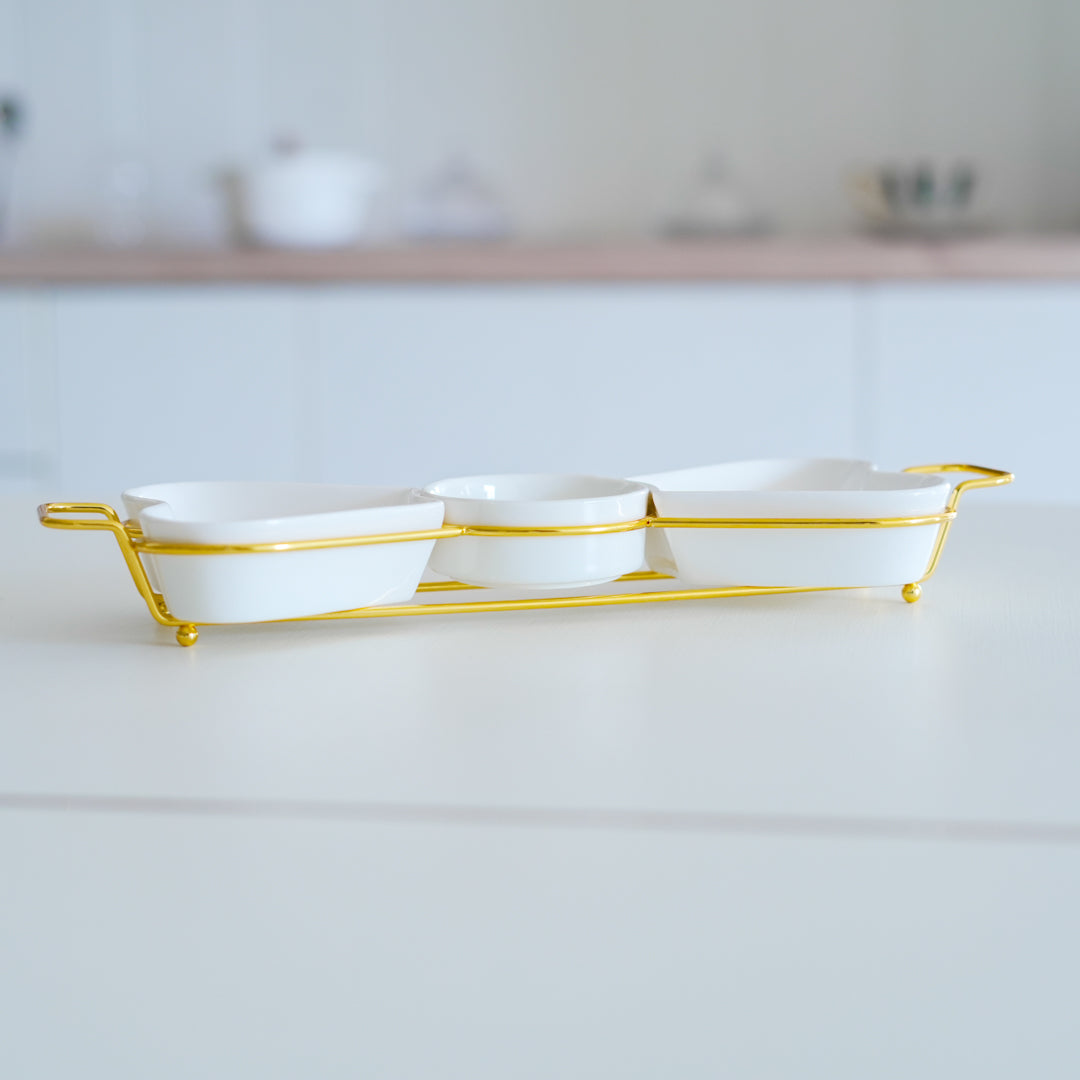 Festive Gift Snack Tray for Tea Time Snacks & Chakhna