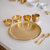 Thali Dinner Set | 1 person | 6 People | Stainless Steel | Matte Gold