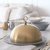 Luxury Gold SS Food Cloche Dome | Gourmet Serving Cover