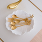 Luxury Tableware Gold Spoons and forks dining table