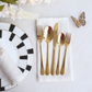 A 5 Pc luxury cutlery set for fine dining