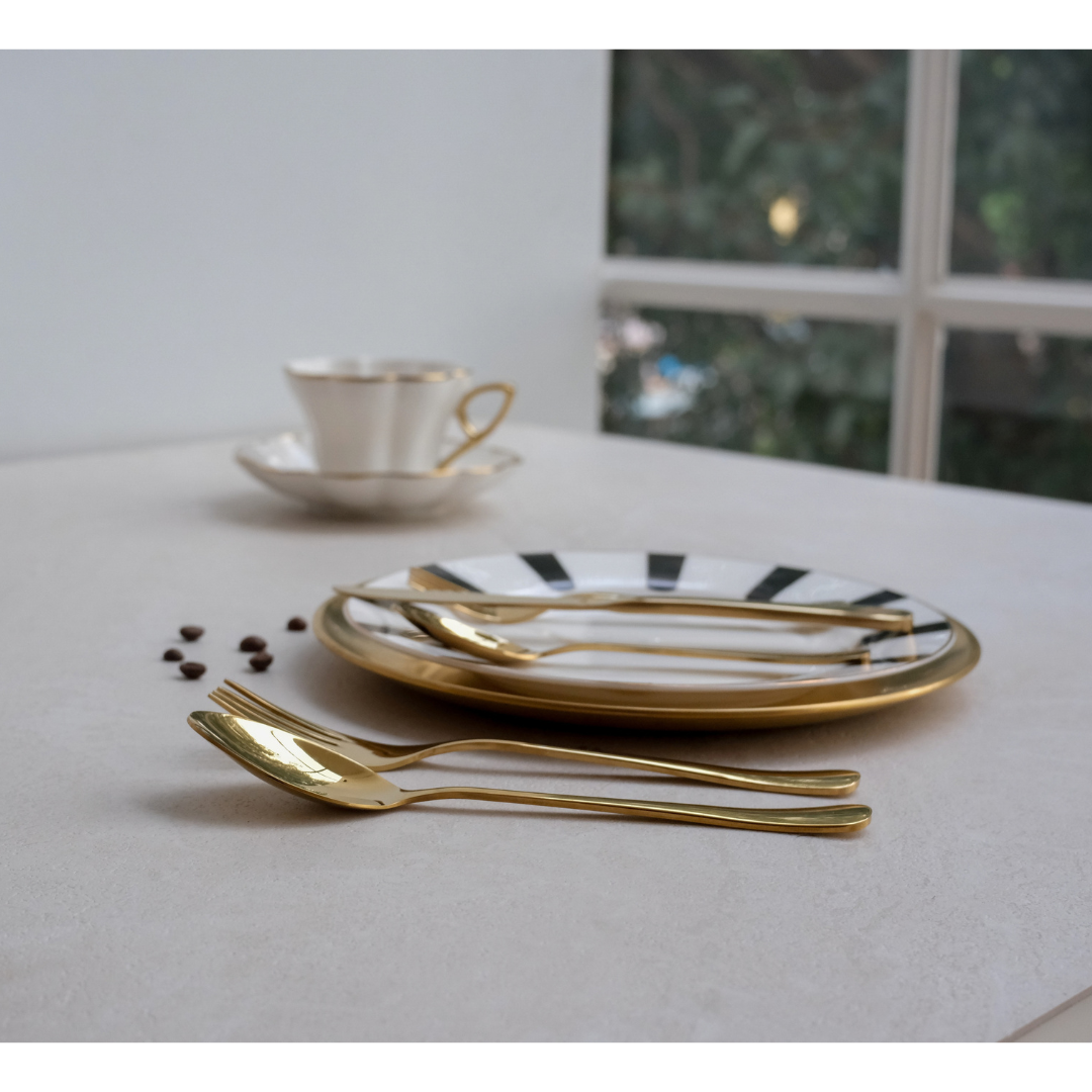 gold-cutlery-set-of-30-in-304-stainless-steel-with-pvd-gold-finish

