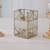 Handcrafted Glass Lantern and Candle Holder