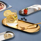 Japanese Sushi Plates 3 sizes- Stainless Steel Long Oval Platters - Serveware (Photo 8)