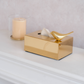 Luxury Tissue Box with Bird | Gold | White | Rose Gold