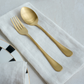 Gold cutlery set of 24 with premium gift box