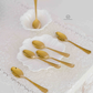 Gold Spoon and Fork | Set  of 12 | Set of 24 | 304 Stainless Steel