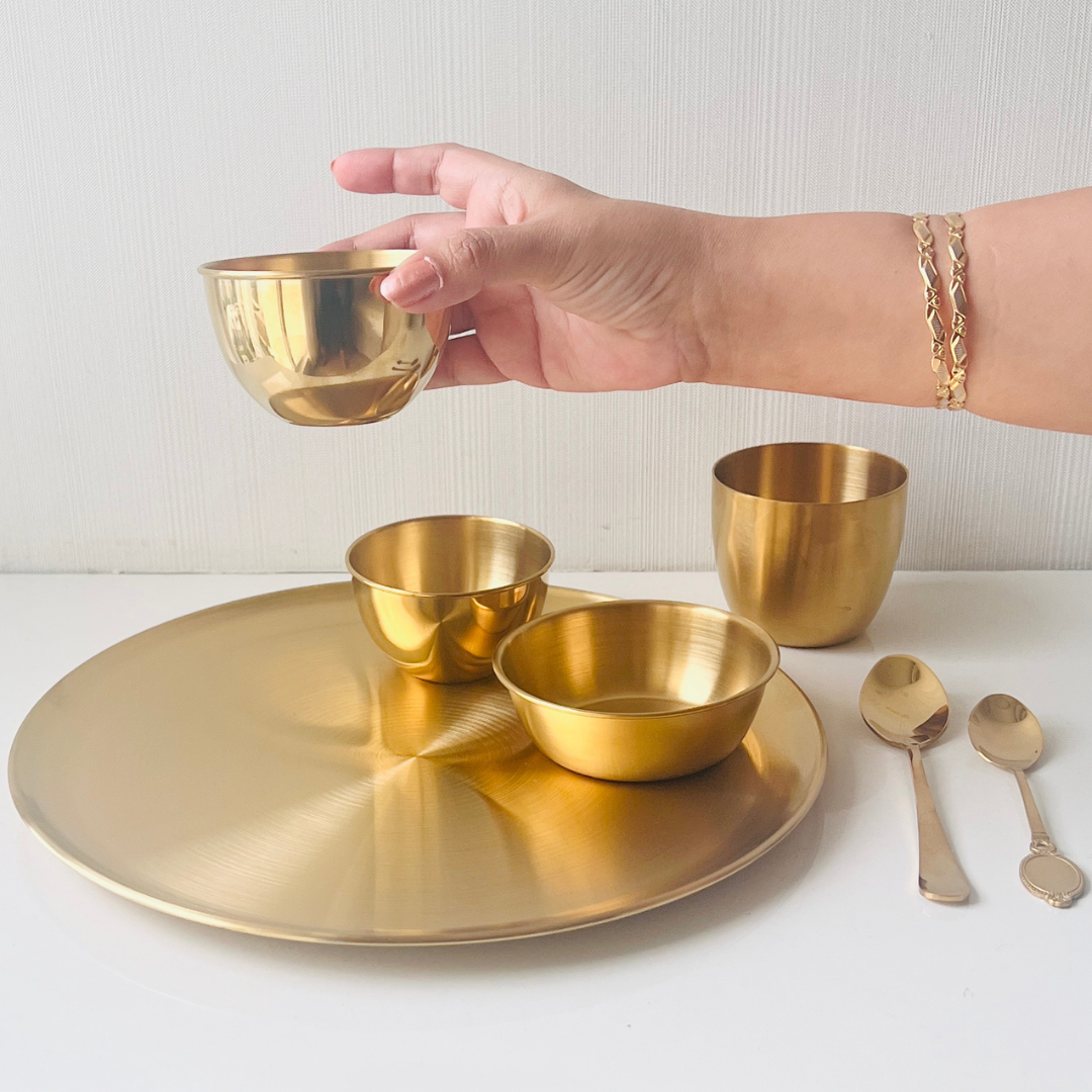 Full meals thali plate