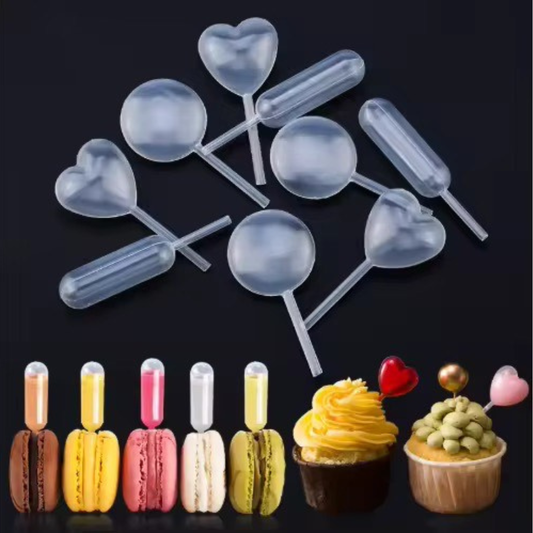 Gourmet food droppers set for party and professional use