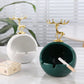 Reindeer Ash Tray- Green