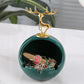 Reindeer Ash Tray- Green