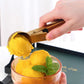 Gold Ice Cream Scooper with Lever – Stainless Steel