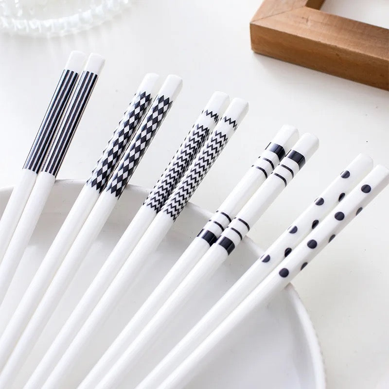 Nordic Style Chopsticks - 5 pairs