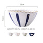 Serving Bowl with Polka Dots - Blue - 6 inch