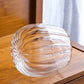 Borosilicate Glass Fluted Snack Jars - Pumpkin shape