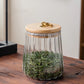 Borosilicate Glass Fluted Snack Glass Jars - Straight