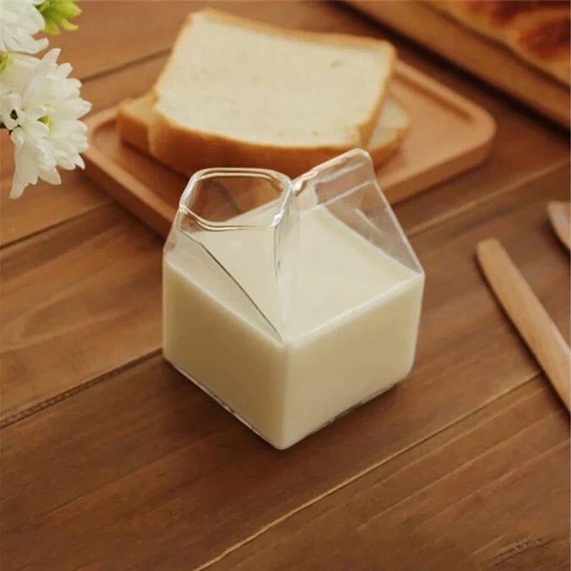 Borosilicate Glass Milk Carafe Jar