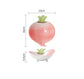 Vegetable Ceramic Snack Bowls - Peanut, Onion, Turnip