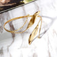 Curtain Tieback - Gold Leaf design