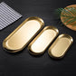 Japanese Sushi Plates 3 sizes- Stainless Steel Long Oval Platters