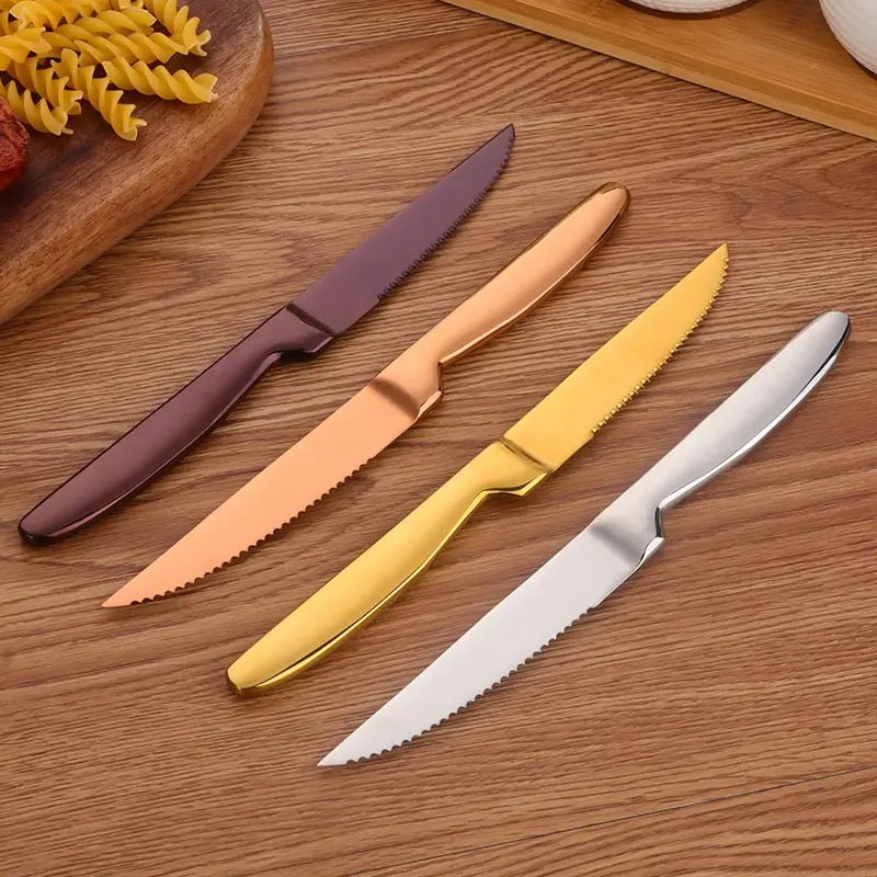 Gold Stainless Steel Knife