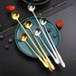 Scoop Spoon Set of 3 – for Mixing & Pouring - Gold & Silver