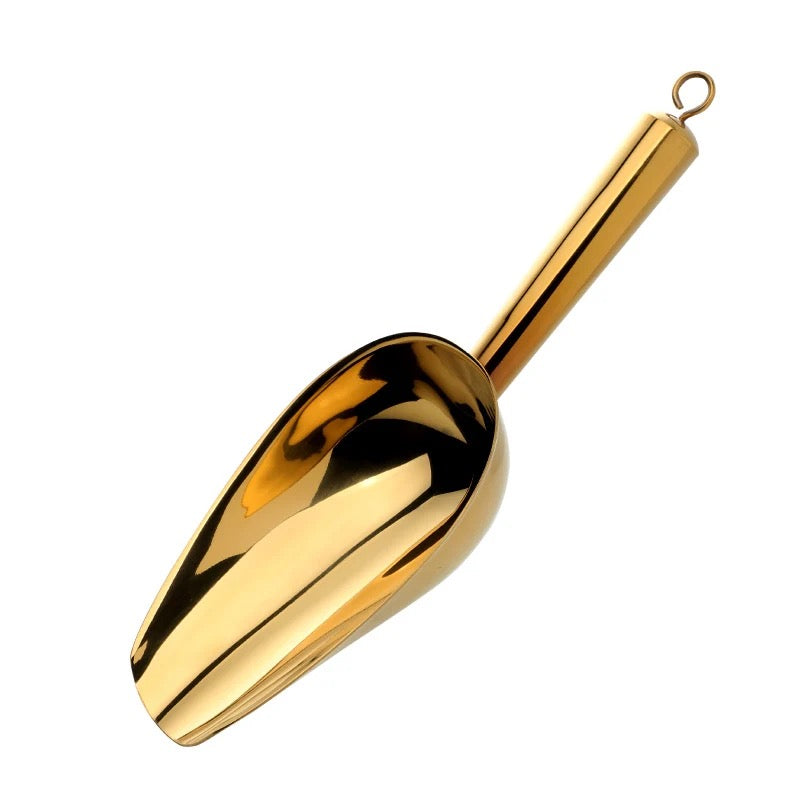 Luxury Ice Shovel - Gold PVD Stainless Steel