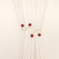 Red Pearl Gold Curtain Tieback - 1 piece (Suitable for light weight curtains)