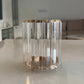 Cutlery Holder in Fluted Glass - Circular shape- Multipurpose Stand