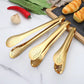 Small Serving Tongs – Luxury Stainless Steel - Gold & Silver