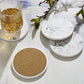 Coasters with Gold Frame - Set of 7