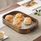 Luxury Serving Wooden Tray - Rectangular