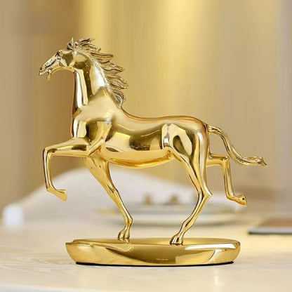 Ultra Luxury Horse Decor Accent - Running Horse