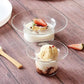 Glass Dessert Bowl - Hat shaped