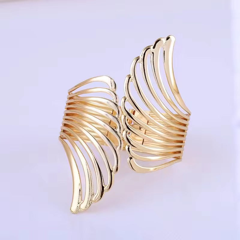 Angel Wing Gold Curtain Tieback - 1 piece