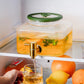 Borosilicate Glass Water Dispenser with Silver Stainless Steel Tap - 3200ml