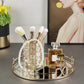 Luxury Metal Tray - Round - 12 inch