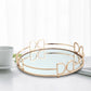 Luxury Metal Tray - Round - 12 inch