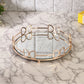Luxury Metal Tray - Round - 12 inch