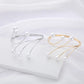Curtain Accessory - Golden Ring Curtain Tieback with 6 Pearls